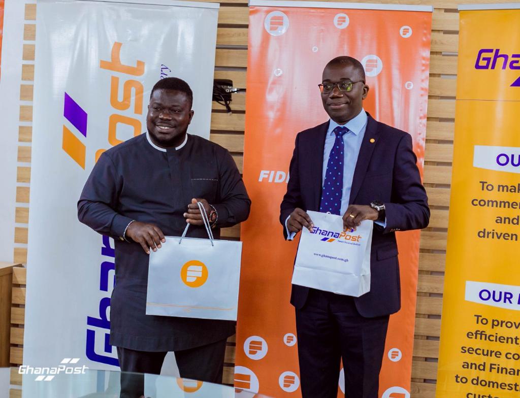 Ghana Post Paid Working Visit to Fidelity Bank